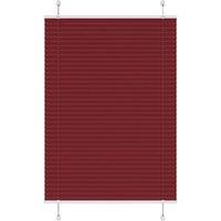 Berkfield Home Pleated Blind Bordeaux Red 95x100 cm Fabric Width 94.4 cm Polyester