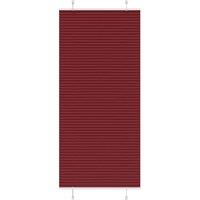 Berkfield Home Pleated Blind Bordeaux Red 95x200 cm Fabric Width 94.4 cm Polyester