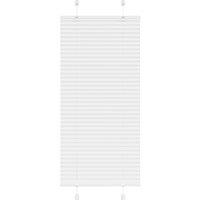 Berkfield Home Pleated Blind White 60x100 cm Fabric Width 59.4 cm Polyester