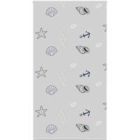 Berkfield Home Shower Roller Blind 130x240 cm Fabric Width 126 cm in Grey