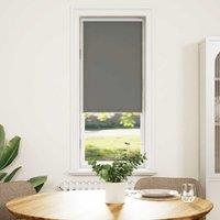 Berkfield Home Roller Blind Blackout Grey 40x150 cm Fabric Width 35.7 cm Polyester