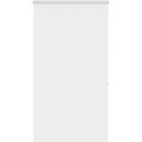 Berkfield Home Shower Roller Blind with Cassette 120x240 cm Fabric Width 116 cm in White