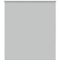 Berkfield Home Roller Blind Blackout Light Grey 140x175 cm Fabric Width 136.6 cm Polyester