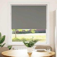 Berkfield Home Roller Blind Blackout Grey 95x150 cm Fabric Width 90.7 cm Polyester
