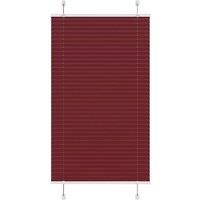 Berkfield Home Pleated Blind Bordeaux Red 80x150 cm Fabric Width 79.4 cm Polyester