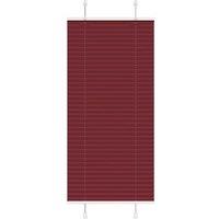 Berkfield Home Pleated Blind Bordeaux Red 55x100 cm Fabric Width 54.4 cm Polyester