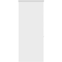 Berkfield Home Shower Roller Blind with Cassette 90x240 cm Fabric Width 86 cm in White