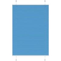 Berkfield Home Pleated Blind Blue 85x150 cm Fabric Width 84.4 cm Polyester