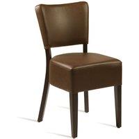 netfurniture Bugel Side Chair - Wenge - Brown