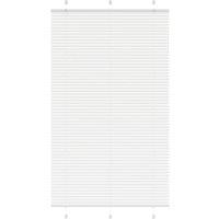 Berkfield Home Pleated Blind White 120x200 cm Fabric Width 119.4 cm Polyester