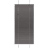Berkfield Home Pleated Blind Black 55x100 cm Fabric Width 54.4 cm Polyester