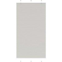 Berkfield Home Pleated Blind Light Grey 110x200 cm Fabric Width 109.4 cm Polyester