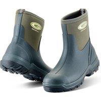 Grubs Boots Midline 5.0 Ankle Height Wellington Boots in Green | Size: 7