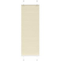 Berkfield Home Pleated Blind Cream 45x150 cm Fabric Width 44.4 cm Polyester