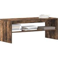 TV Cabinet Smoked Oak 100x40x40 cm Engineered Wood