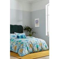Helena Springfield 'Bella Cover' Cotton Duvet Cover Set in Blue | Size: Super King