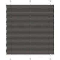 Berkfield Home Pleated Blind Black 120x150 cm Fabric Width 119.4 cm Polyester