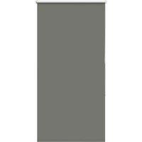Berkfield Home Roller Blind Blackout Grey 80x175 cm Fabric Width 75.7 cm Polyester