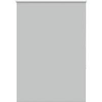 Roller Blind Blackout Light Grey 110x130 cm Fabric Width 105.7 cm Polyester