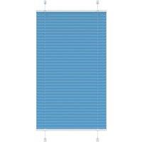 Berkfield Home Pleated Blind Blue 75x100 cm Fabric Width 74.4 cm Polyester
