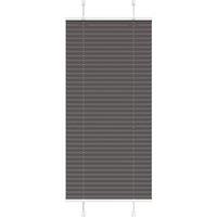 Berkfield Home Pleated Blind Black 60x100 cm Fabric Width 59.4 cm Polyester