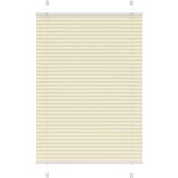 Berkfield Home Pleated Blind Cream 100x150 cm Fabric Width 99.4 cm Polyester