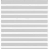 Zebra Blind Light Grey 145x100 cm Fabric Width 140.9 cm Polyester
