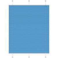 Berkfield Home Pleated Blind Blue 105x100 cm Fabric Width 104.4 cm Polyester