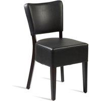 netfurniture Bugel Side Chair - Wenge - Black