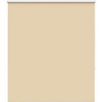 Berkfield Home Roller Blind Blackout Beige 120x130 cm Fabric Width 116.6 cm Polyester