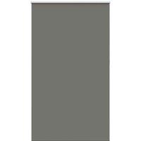 Berkfield Home Roller Blind Blackout Grey 140x210 cm Fabric Width 136.6 cm Polyester