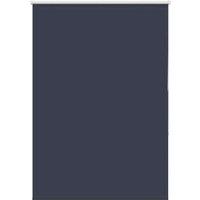 Berkfield Home Roller Blind Blackout Marine 110x150 cm Fabric Width 105.7 cm Polyester in Blue