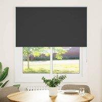 Berkfield Home Roller Blind Blackout Black 135x150 cm Fabric Width 131.6 cm Polyester