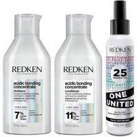 Redken Acidic Bonding Concentrate & One United Bundle in Clear