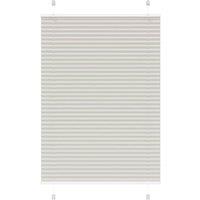 Berkfield Home Pleated Blind Light Grey 100x150 cm Fabric Width 99.4 cm Polyester