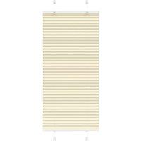 Berkfield Home Pleated Blind Cream 60x150 cm Fabric Width 59.4 cm Polyester