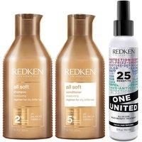 Redken All Soft & One United Bundle in Clear