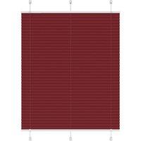 Berkfield Home Pleated Blind Bordeaux Red 110x150 cm Fabric Width 109.4 cm Polyester