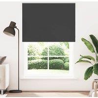 Berkfield Home Roller Blind Blackout Black 155x210 cm Fabric Width 151.6 cm Polyester