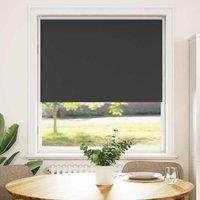 Berkfield Home Roller Blind Blackout Black 115x150 cm Fabric Width 110.7 cm Polyester