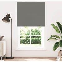 Berkfield Home Roller Blind Blackout Grey 120x230 cm Fabric Width 116.6 cm Polyester