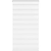 Berkfield Home Zebra Blind White 70x100 cm Fabric Width 65.9 cm Polyester