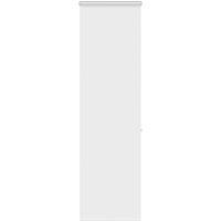 Berkfield Home Shower Roller Blind with Cassette 60x240 cm Fabric Width 56 cm in White