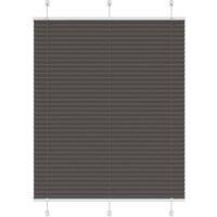 Berkfield Home Pleated Blind Black 105x100 cm Fabric Width 104.4 cm Polyester
