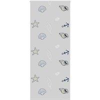 Berkfield Home Shower Roller Blind 100x240 cm Fabric Width 96 cm in Grey