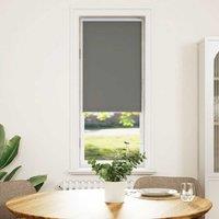 Berkfield Home Roller Blind Blackout Grey 50x150 cm Fabric Width 45.7 cm Polyester
