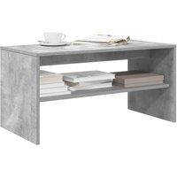 Berkfield Home TV Cabinet Concrete Grey 80x40x40 cm Engineered Wood | Size: 80 x 40 x 40 cm