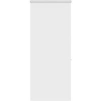 Berkfield Home Shower Roller Blind with Cassette 110x240 cm Fabric Width 106 cm in White