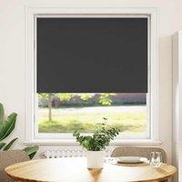 Berkfield Home Roller Blind Blackout Black 100x130 cm Fabric Width 95.7 cm Polyester