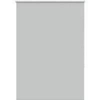 Berkfield Home Roller Blind Blackout Light Grey 110x150 cm Fabric Width 105.7 cm Polyester